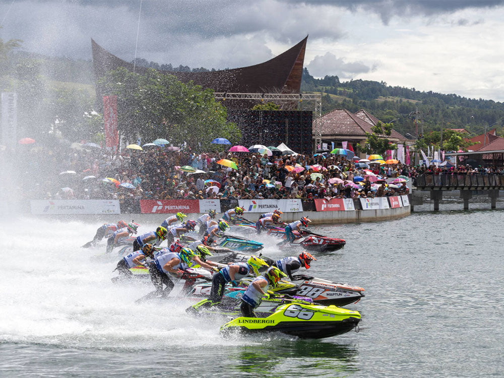 Aquabike Showdown at Lake Toba!