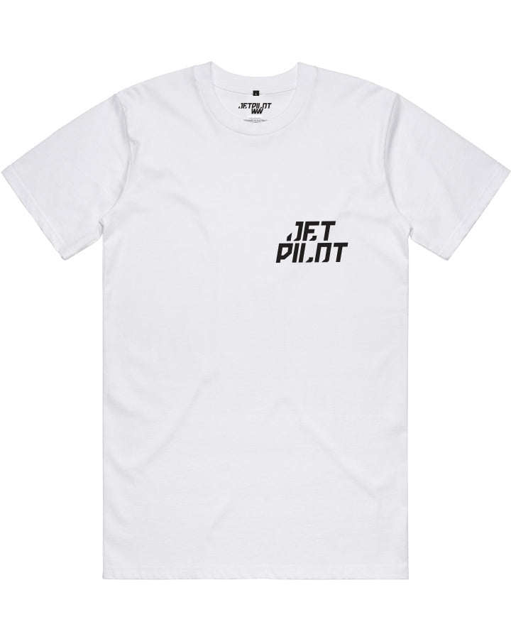 Central Mens Ss Tee White