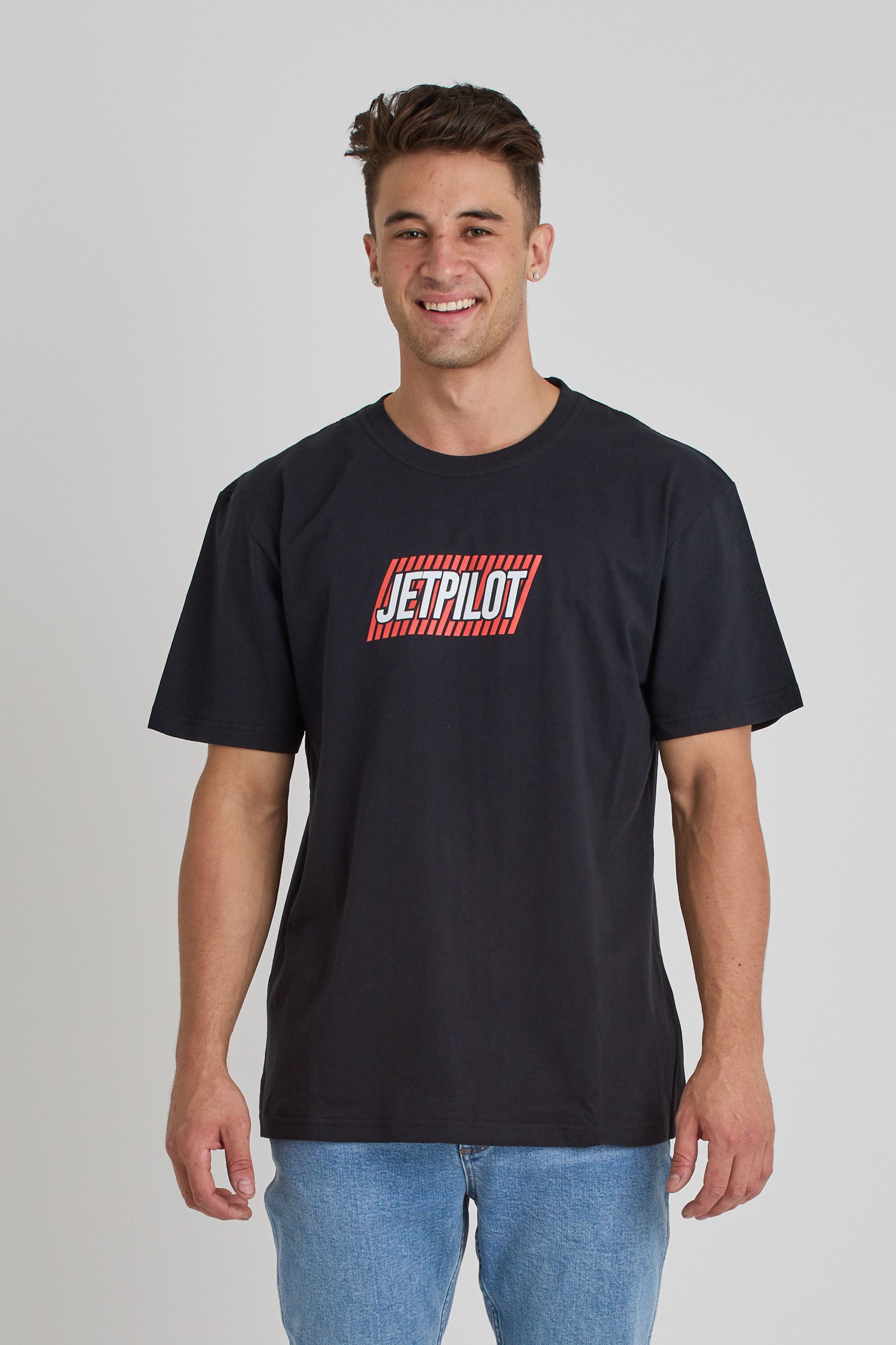 Jetpilot F4.5 Mens Tee - Black