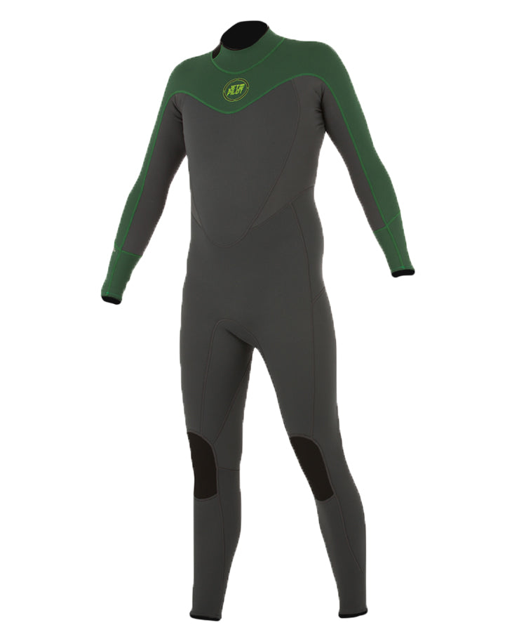 Jetpilot The Cause 3/2mm Wetsuit - Charcoal/Green