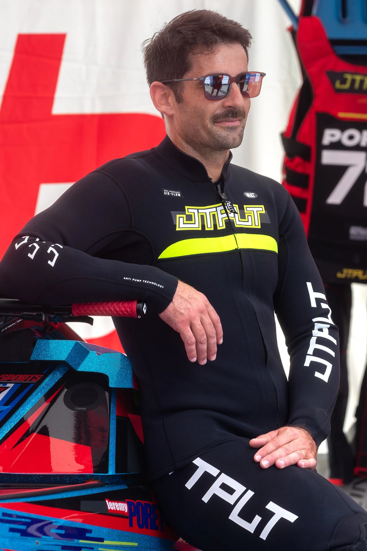 Jetpilot Vault Mens Race Wetsuit Jacket - Black