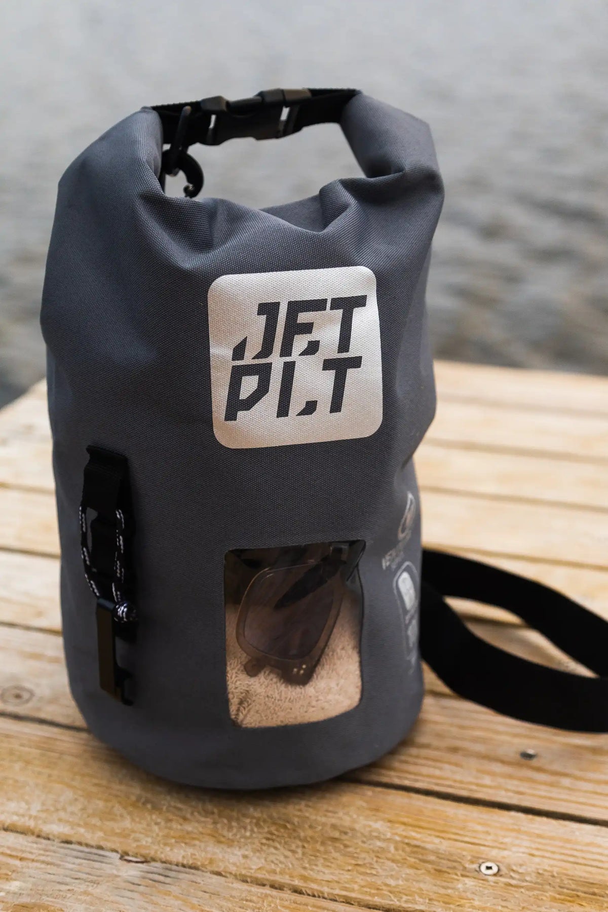 Jetpilot Venture 5L Drysafe Bag - Charcoal