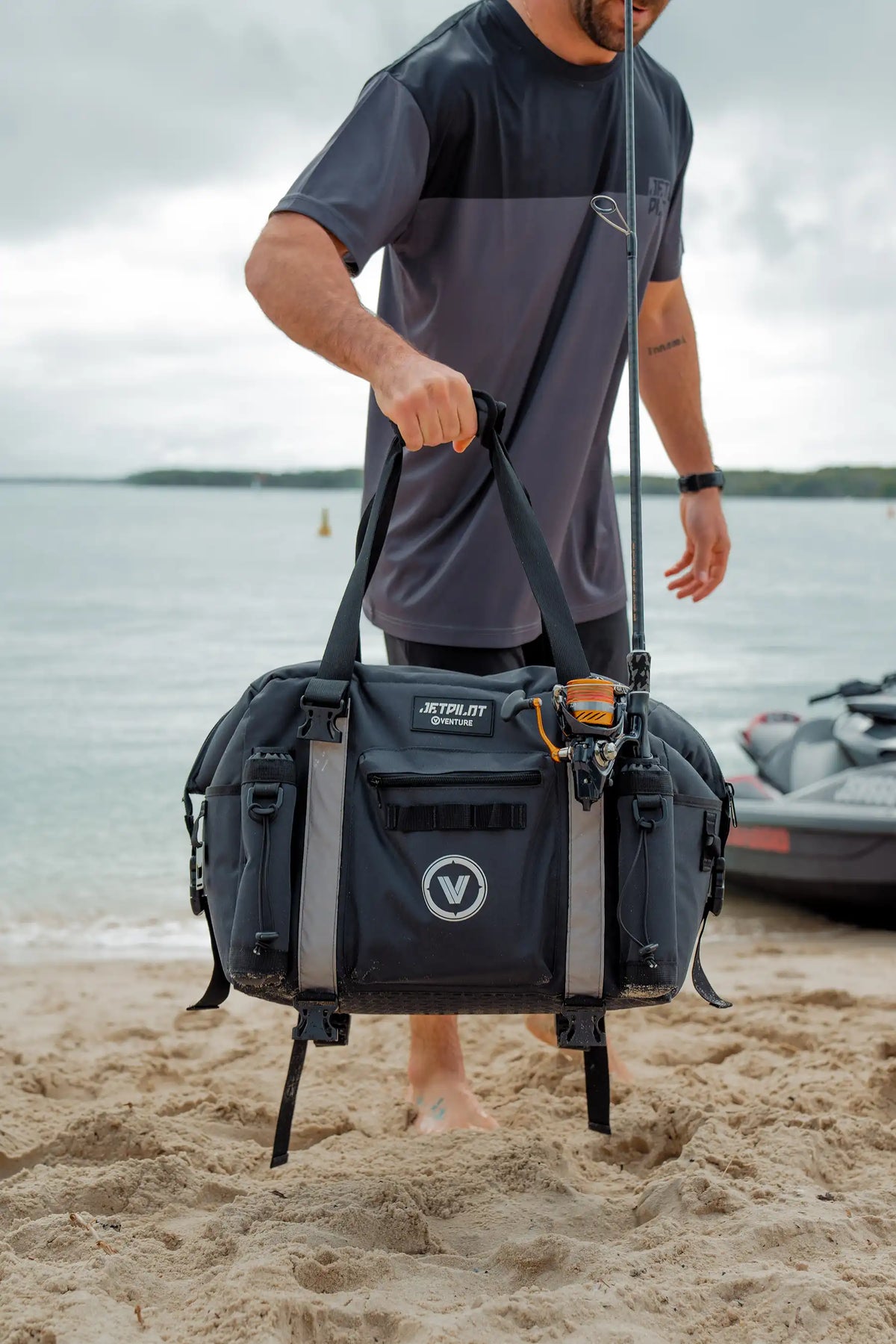 Jetpilot Venture Soft Esky - Charcoal