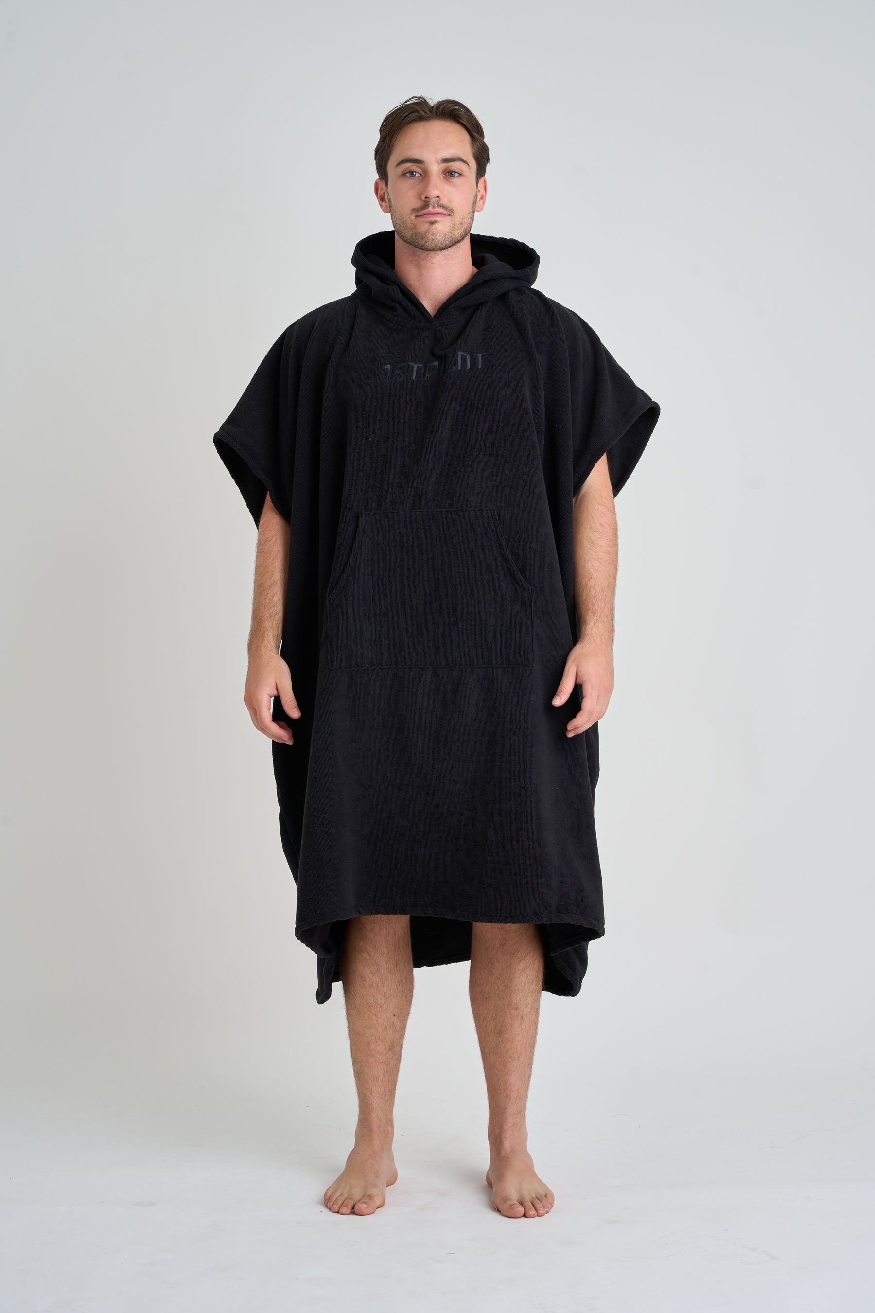 Jetpilot Venture Unisex Hoodie Towel - Black — image 4