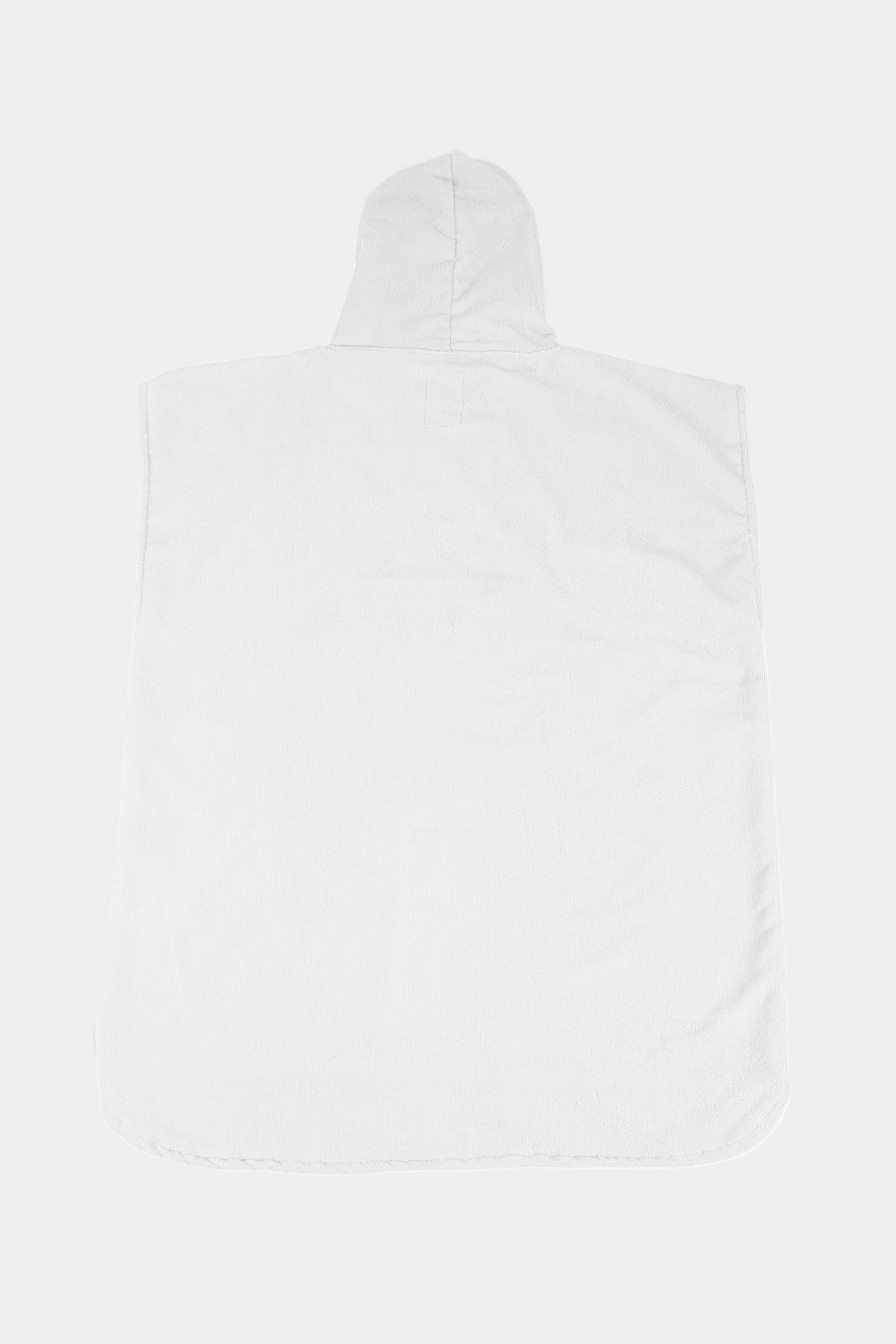 Jetpilot Venture Unisex Hoodie Towel - Grey Flatlay back — view 02 (3)