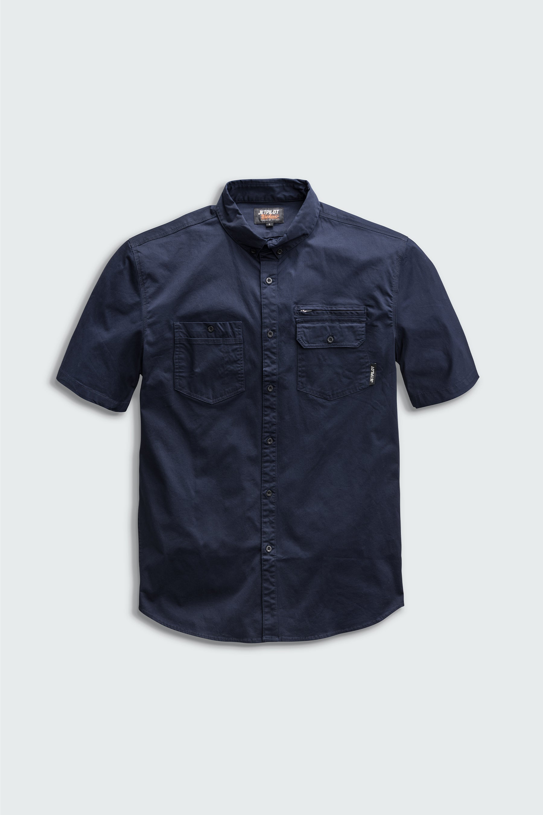 JP Fueled Mens Short Sleeve Shirt - Navy