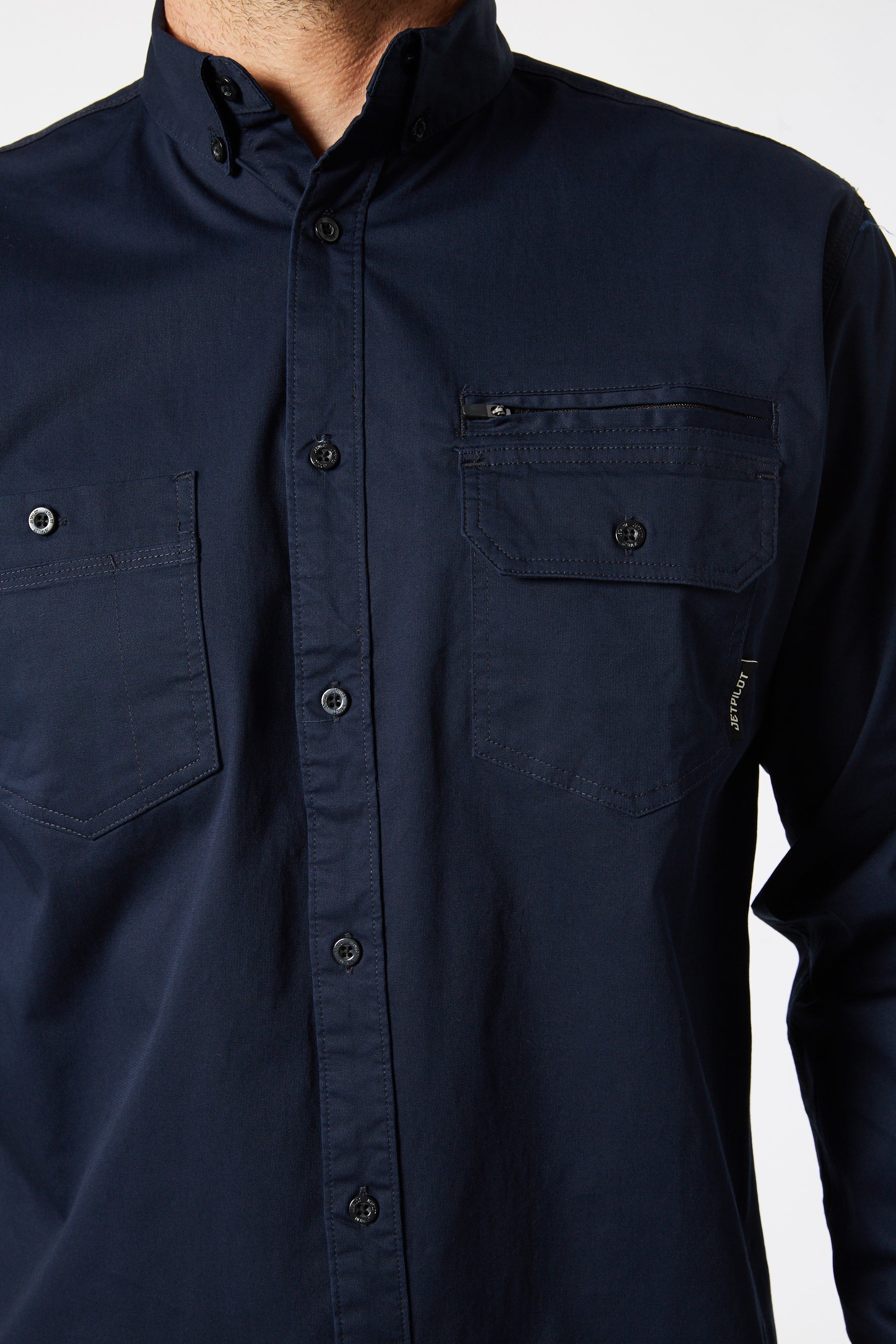 Fueled Mens Long Sleeve Shirt - Ink - photo 4 — image 2