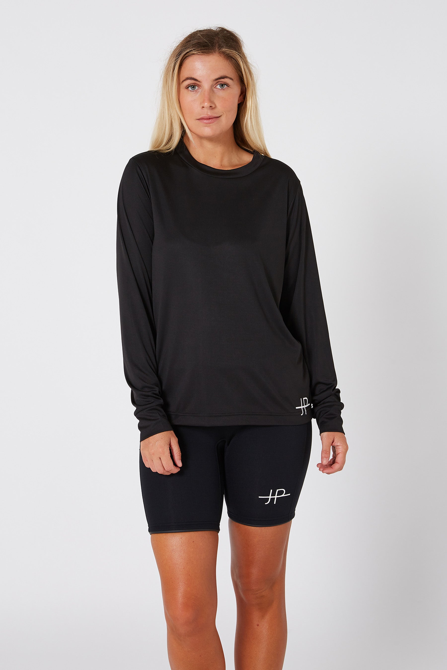 Jetpilot Cause Hydro Ladies LS Tee - Black - photo 2 — view 02 (3)