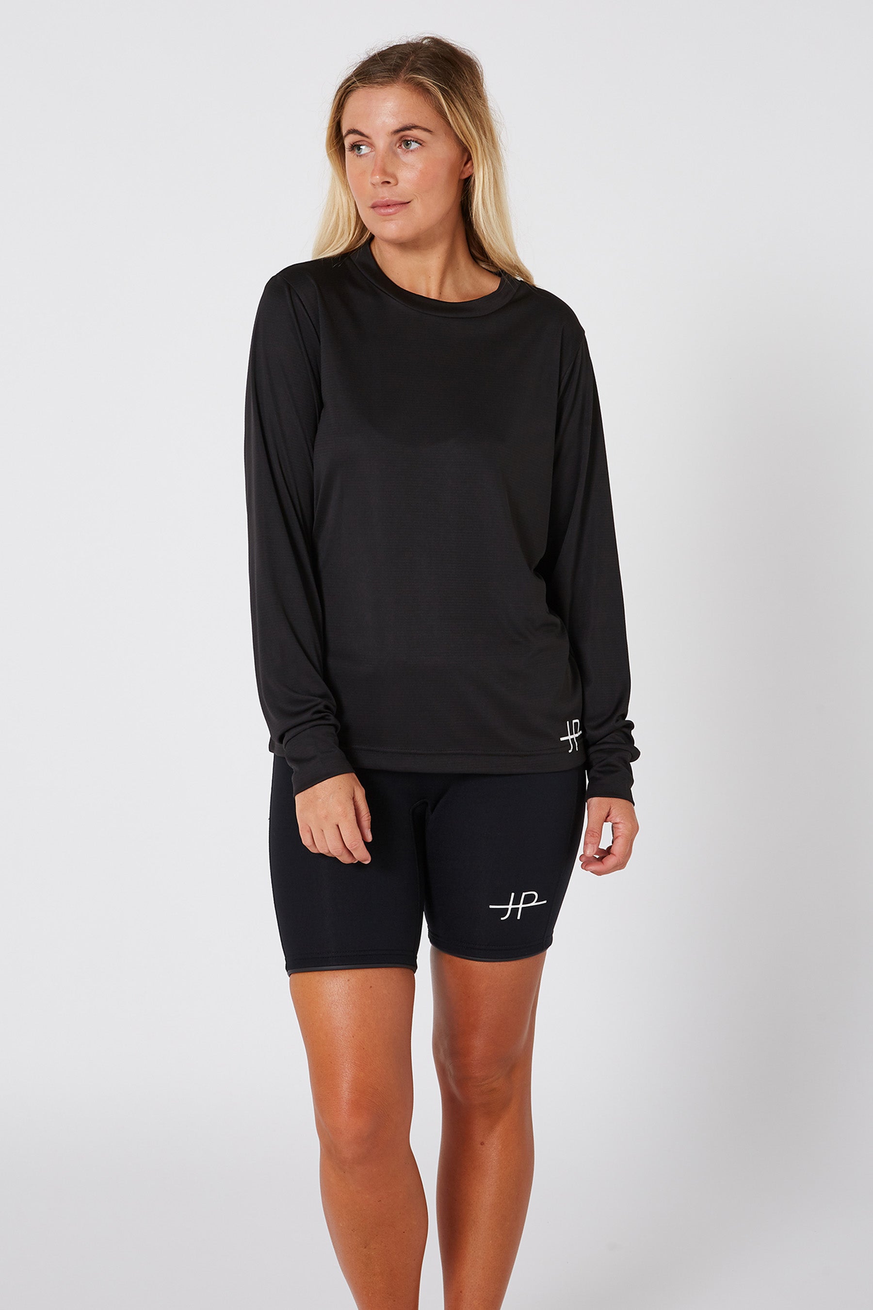 Jetpilot Cause Hydro Ladies LS Tee - Black - photo 3 — view 03 (3)