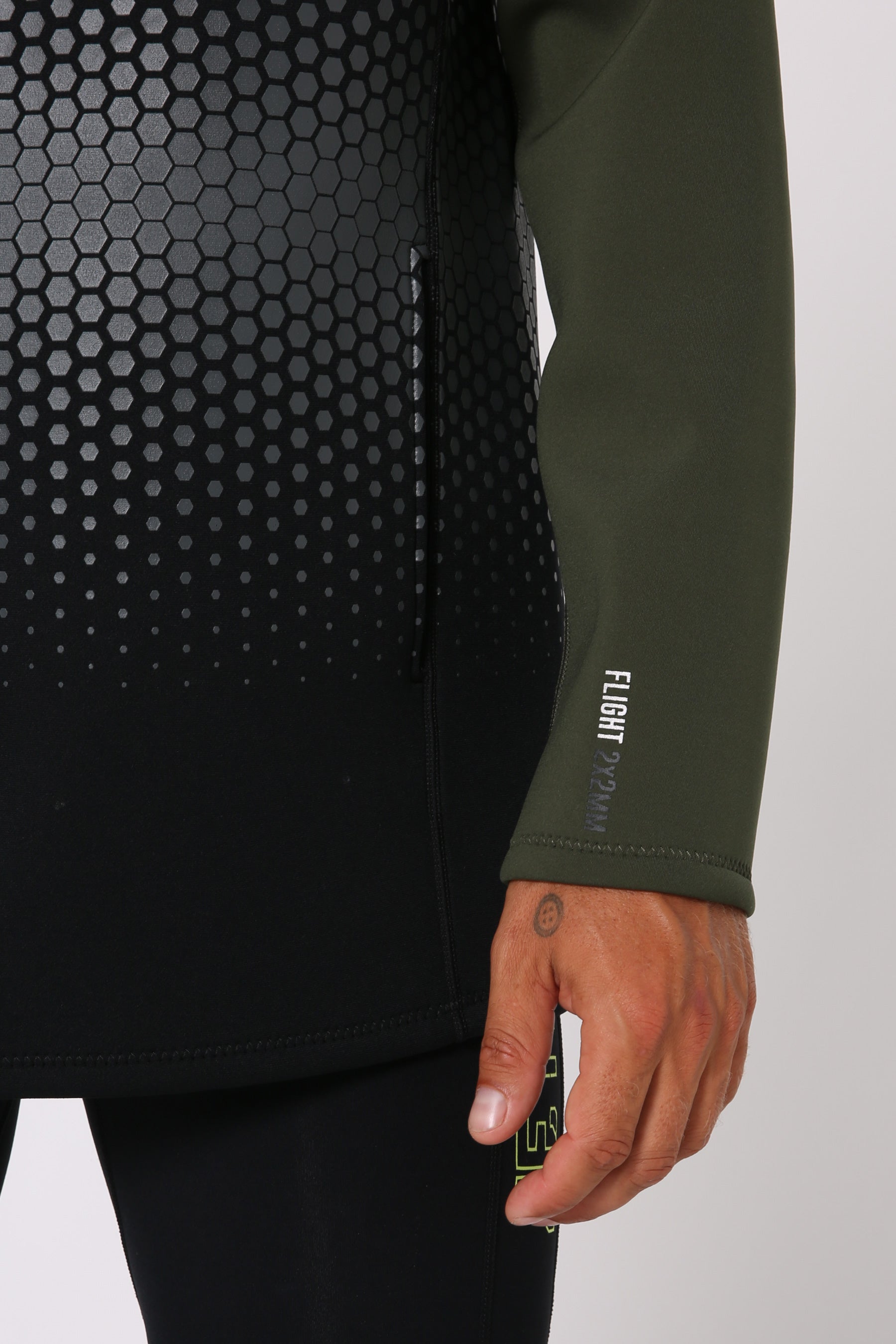 Jetpilot Flight Mens Hooded Tour Coat - Sage