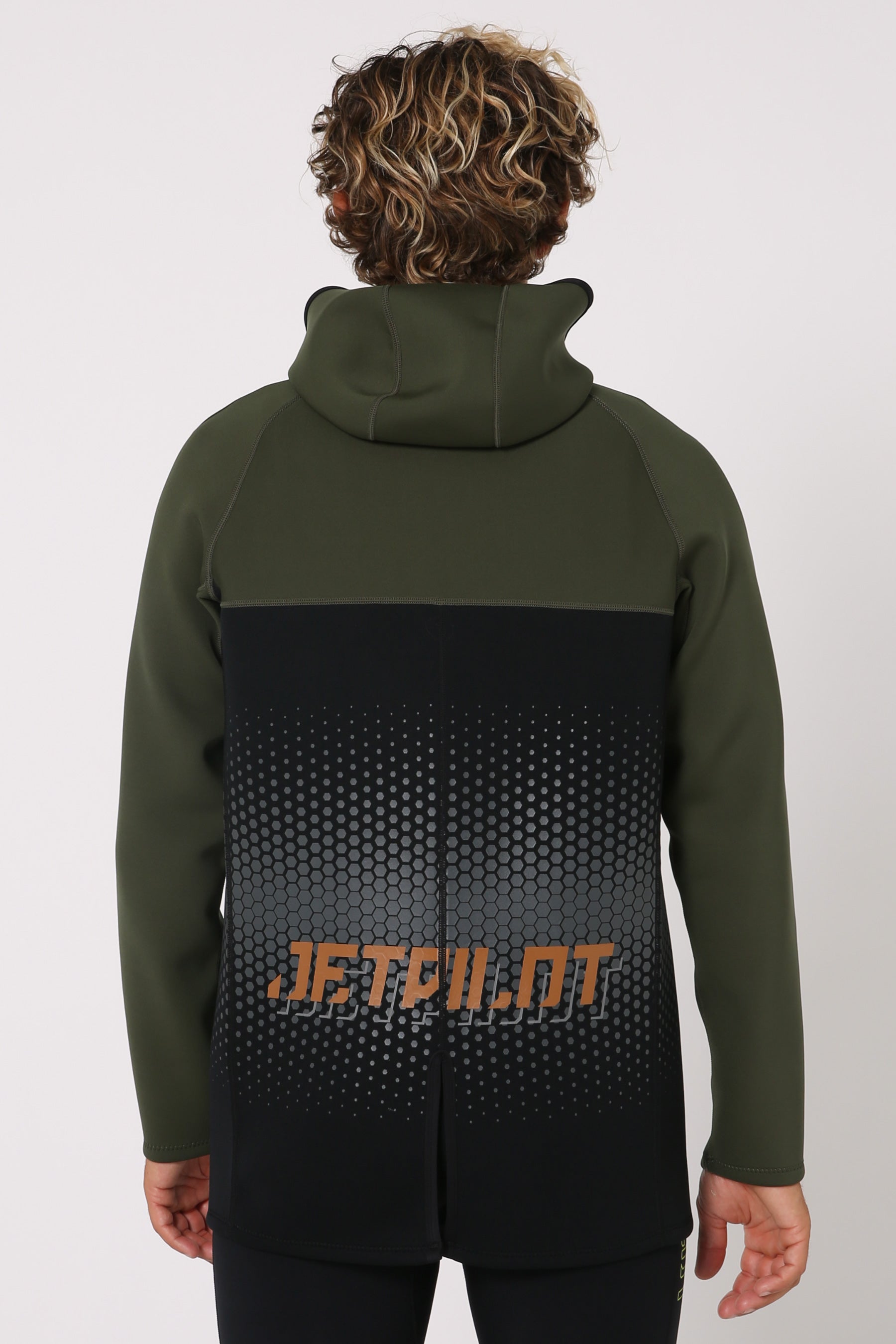 Jetpilot Flight Mens Hooded Tour Coat - Sage