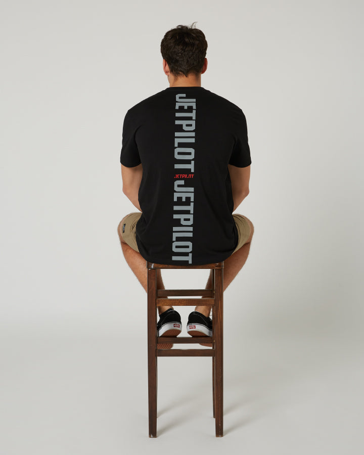 Jetpilot Freeride Mens S/S Tee - Black