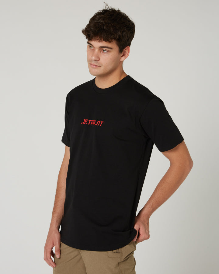 Jetpilot Freeride Mens S/S Tee - Black