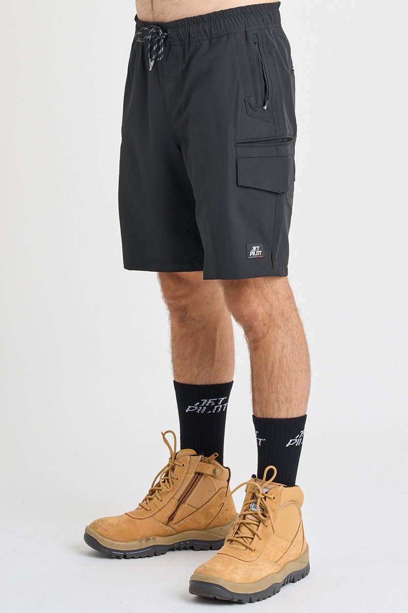 Jet-Lite Hybrid Utility Short 20 Inch - Black