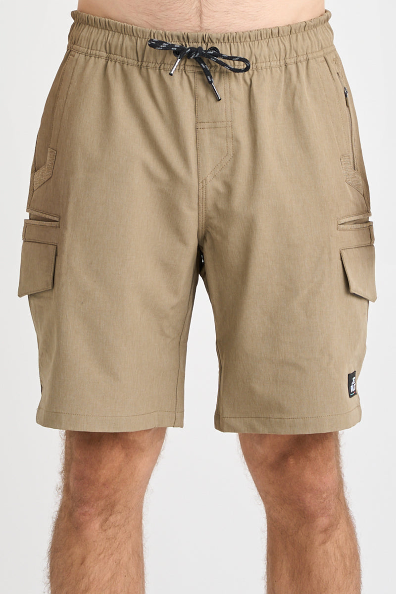 Jet-Lite Hybrid Utility Short 20 Inch - Khaki