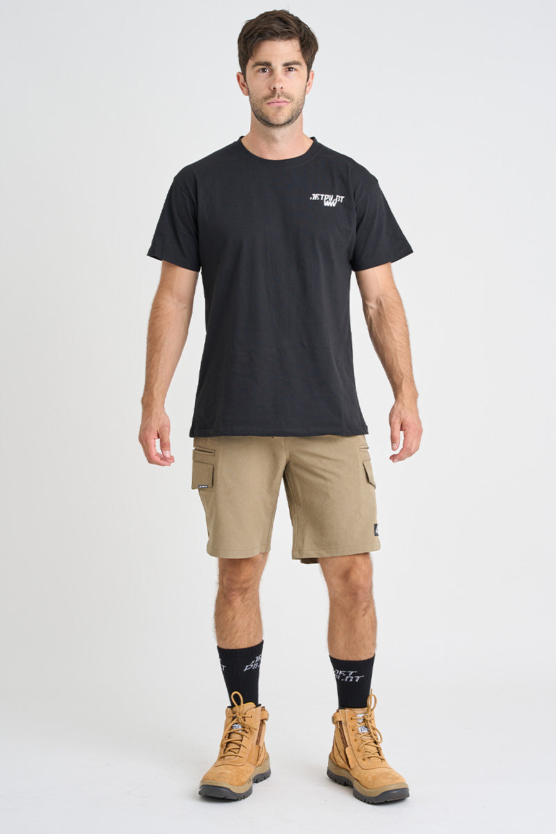 Jet-Lite Hybrid Utility Short 20 Inch - Khaki