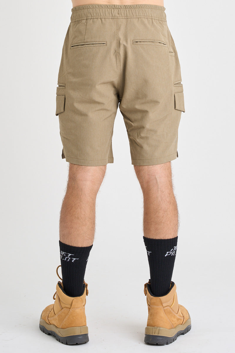 Jet-Lite Hybrid Utility Short 20 Inch - Khaki