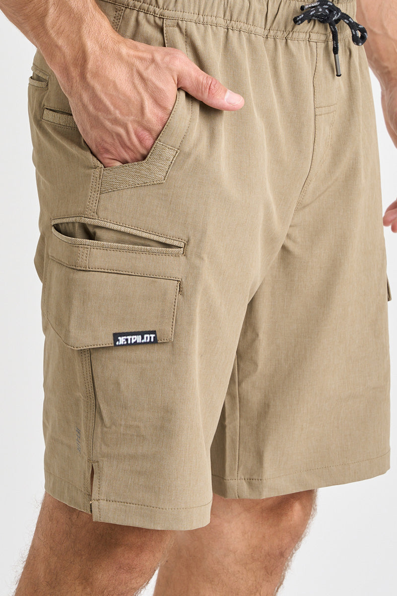 Jet-Lite Hybrid Utility Short 20 Inch - Khaki