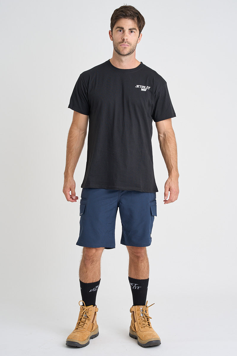 Jet-Lite Hybrid Utility Short 20 Inch - Navy