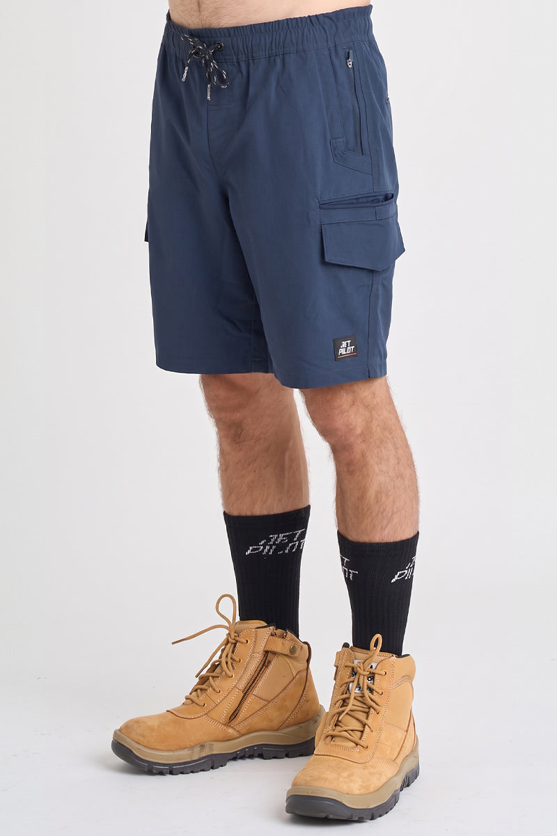 Jet-Lite Hybrid Utility Short 20 Inch - Navy