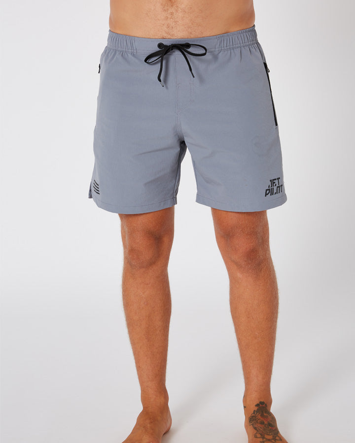 Jetpilot Impact Mens Trainer Short - Blue Lifestyle