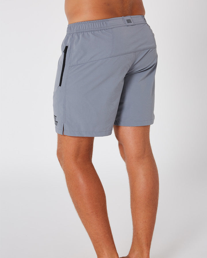 Jetpilot Impact Mens Trainer Short - Blue Lifestyle 2