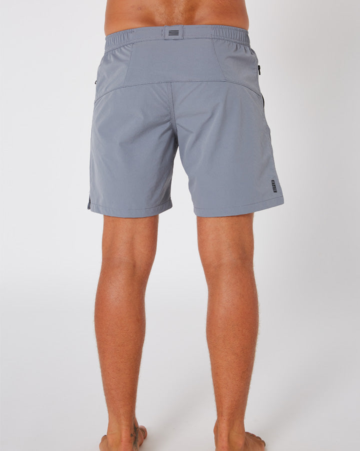 Jetpilot Impact Mens Trainer Short - Blue Lifestyle 4