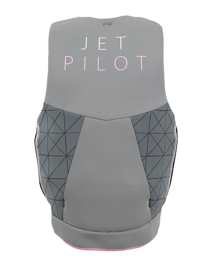 Jetpilot Cause F/E Ladies Neo Life Jacket - L50S Grey/pink 2