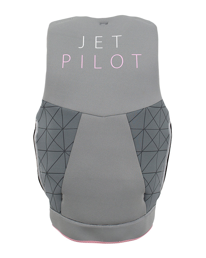 Jetpilot Cause F/E Ladies Neo Life Jacket - L50S Grey/pink 2