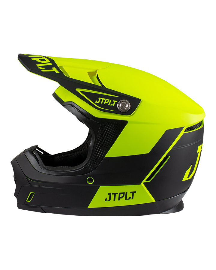 JETPILOT VAULT RACE HELMET YELLOW SIDE
