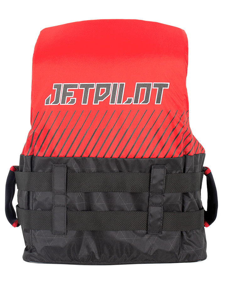 HELIUM F/E MENS NYLON LIFE JACKET - RED - BACK