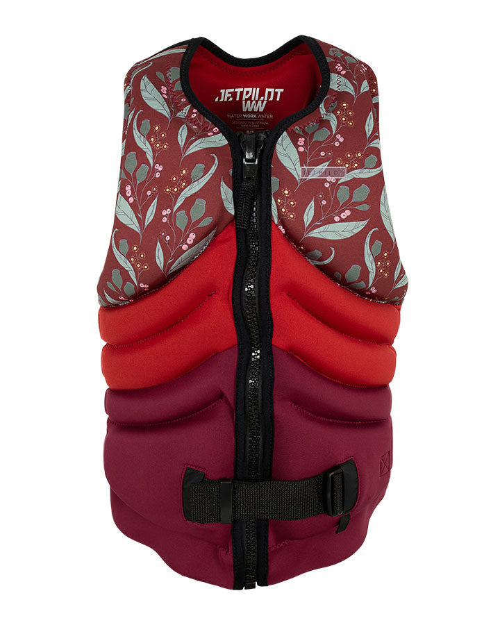 Jetpilot Quantum Ladies Neo Life Jacket - Red