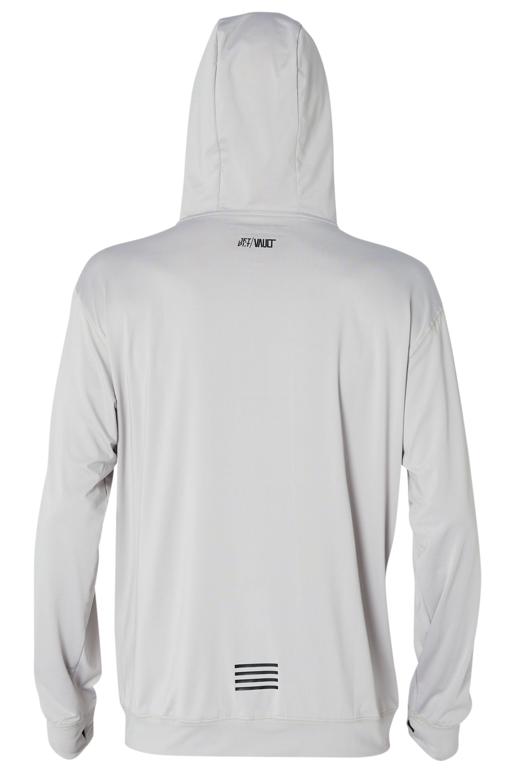 Rx Vault Mens Fz Hooded Rashie Grey 3