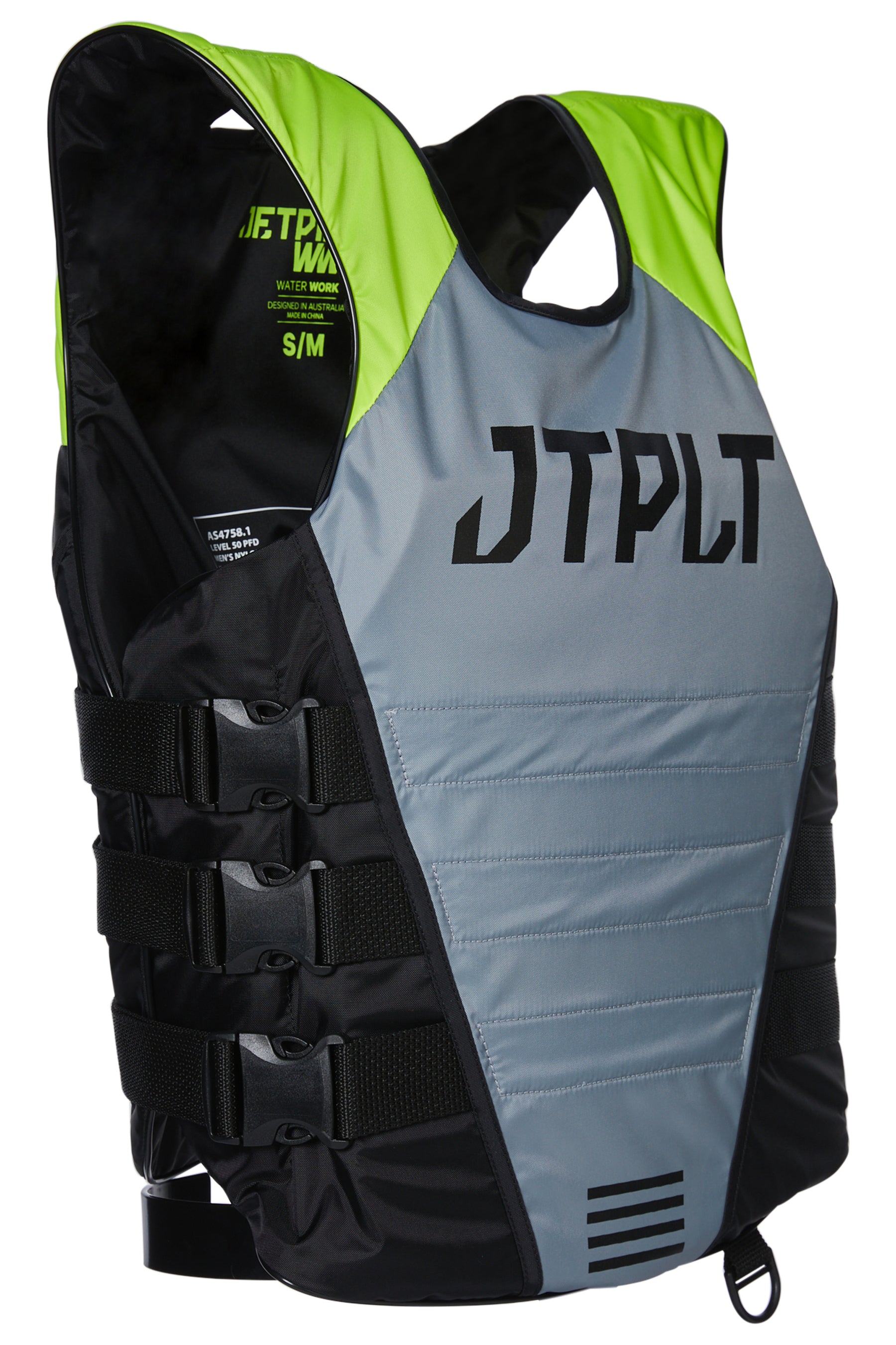 Jetpilot Rx Vault S/E Mens Nylon Vest Yellow/Black 4