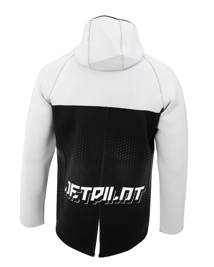 Jetpilot Flight Mens Hooded Tour Coat White 2