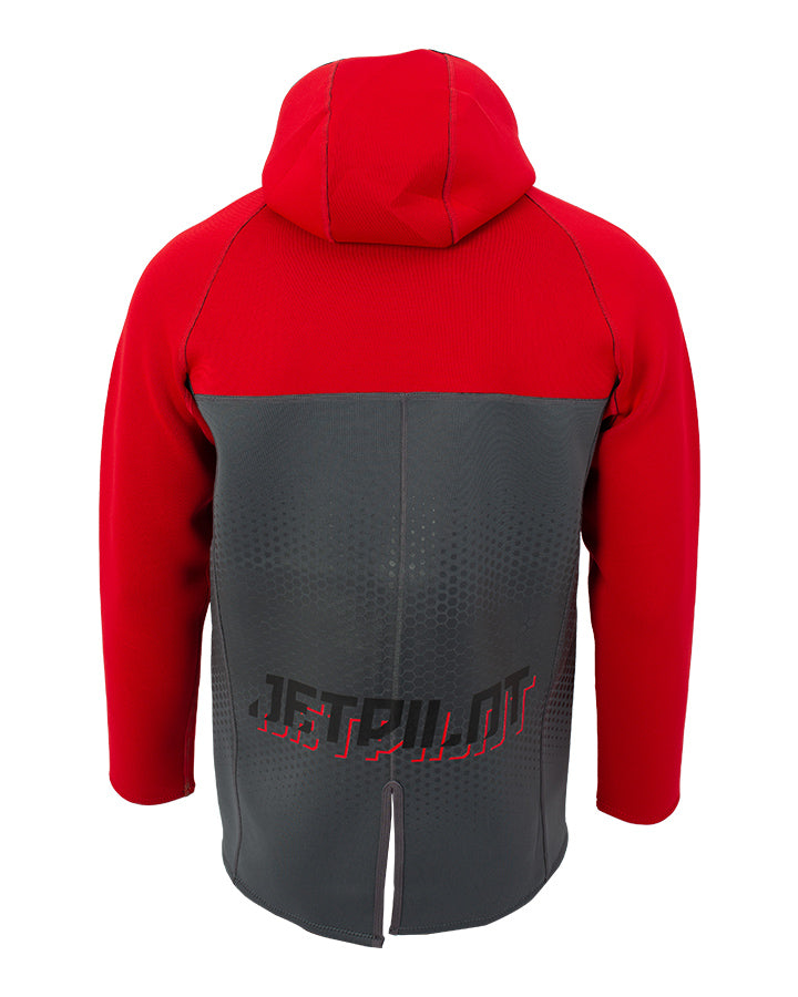 Jetpilot Flight Mens Hooded Tour Coat Red 2