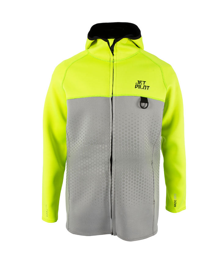 Jetpilot Flight Mens Hooded Tour Coat - Yellow