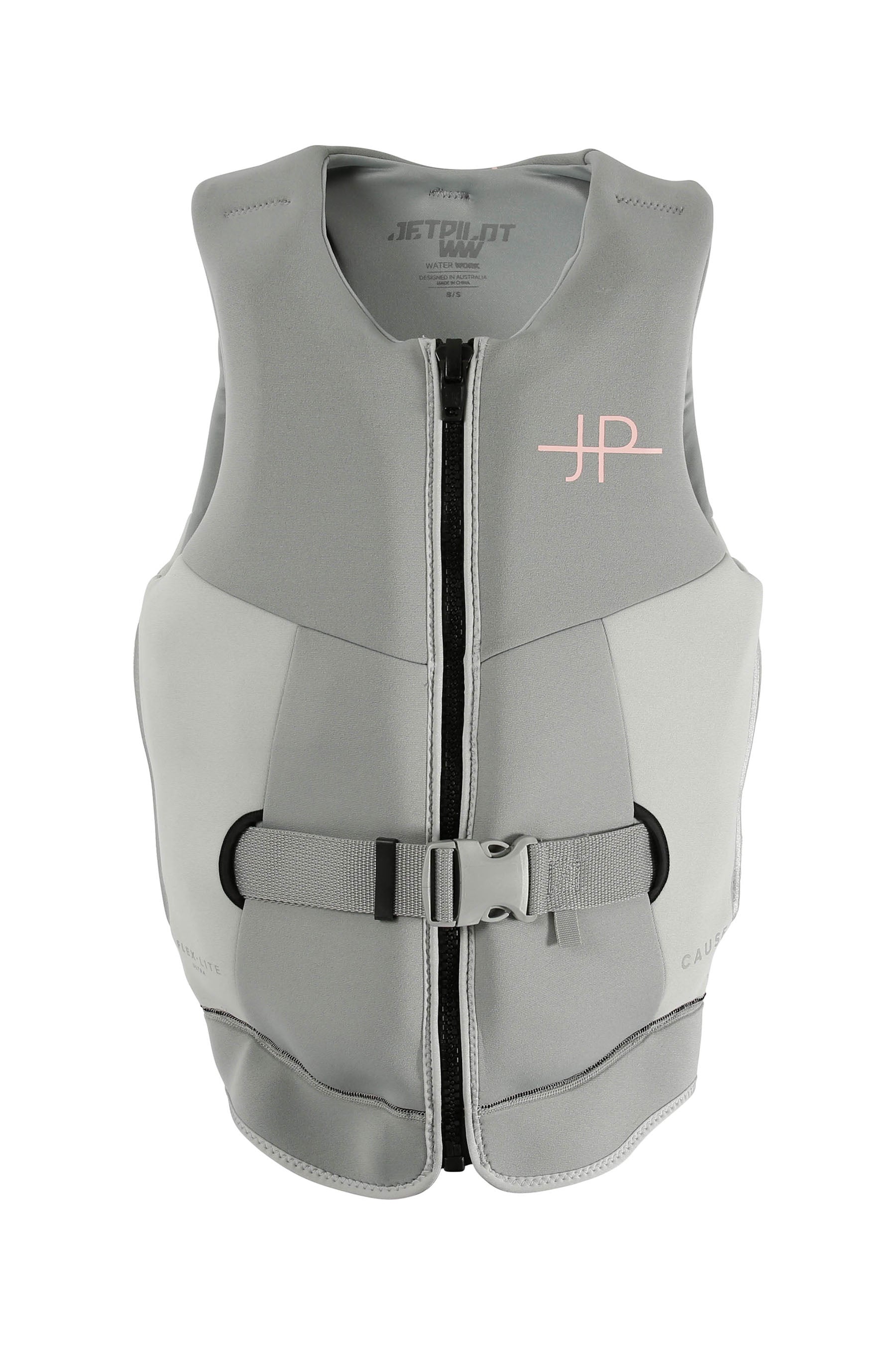 Jetpilot Cause F/E Ladies Neo Life Jacket - L50S Grey