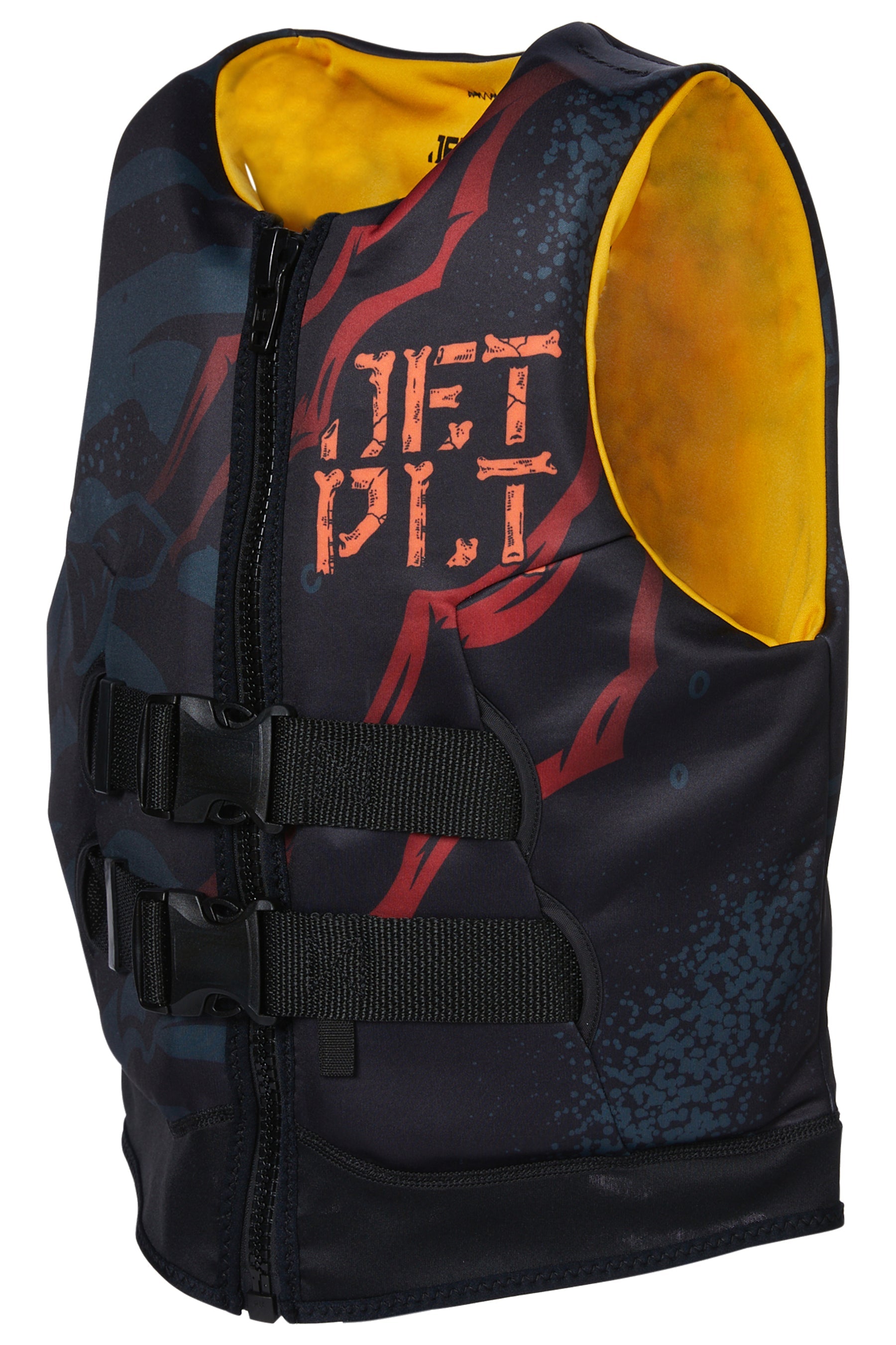 Jetpilot Boys Rex Youth Cause Neo Life Jacket Black 2