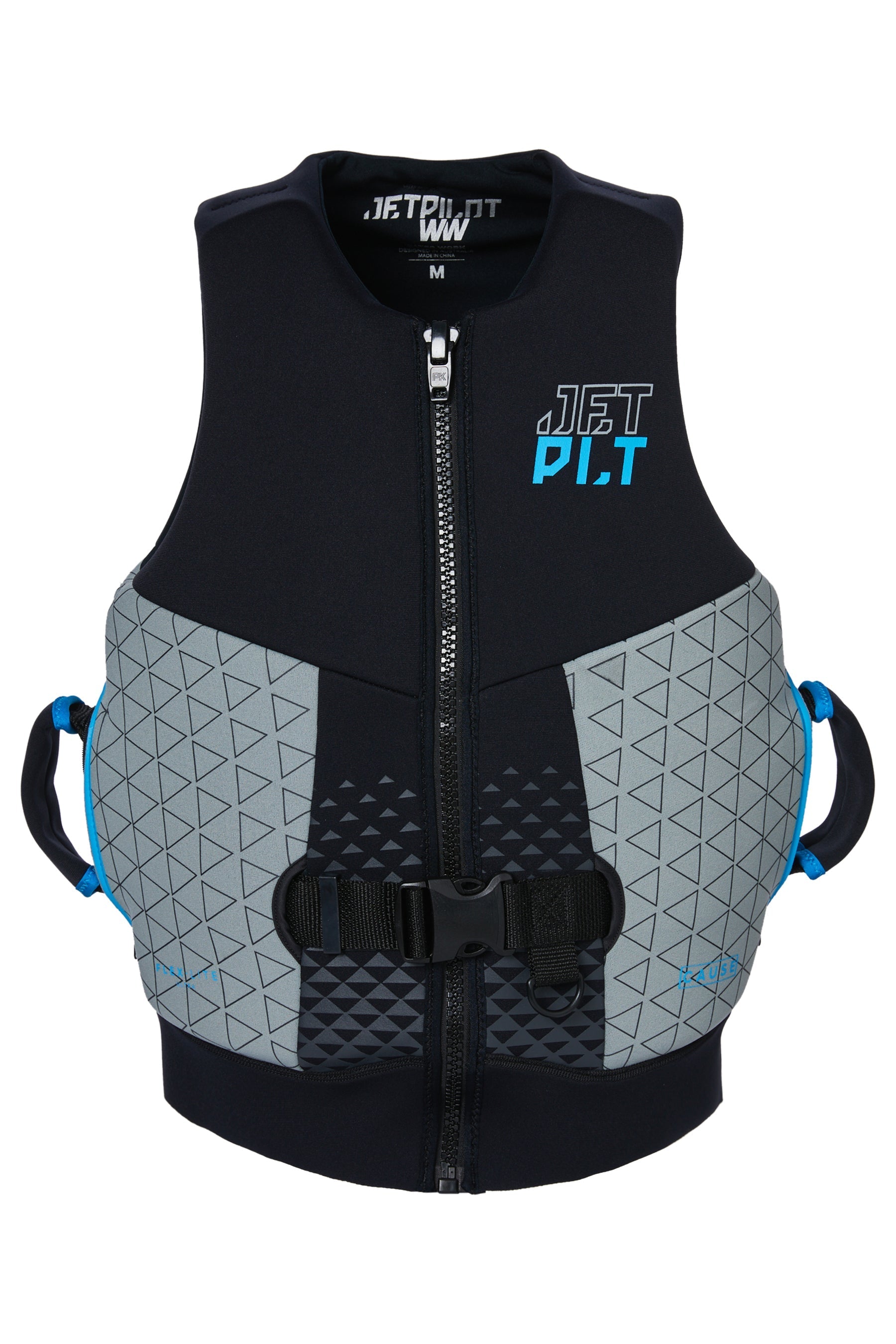 Jetpilot Cause Mens Neo Life Jacket - Black/Grey