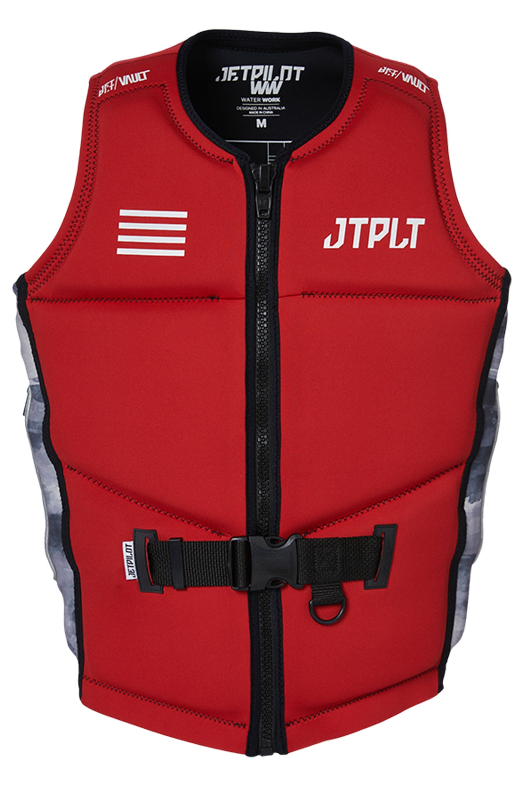 Jetpilot Rx Vault Mens F/E Neo Life Jacket Red