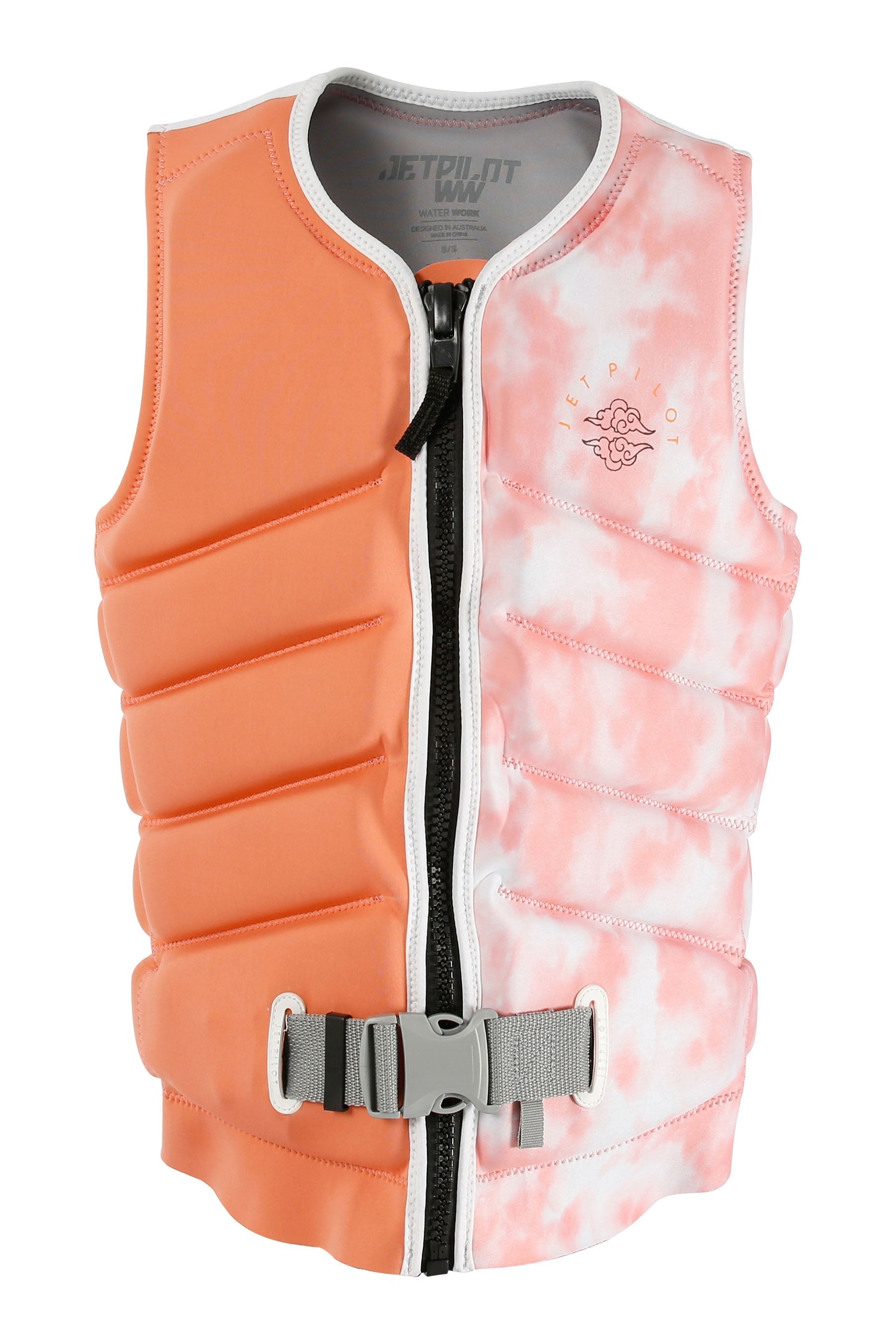 Jetpilot X1 F/E Ladies Life Jacket - Zahra Kell Edition Peach