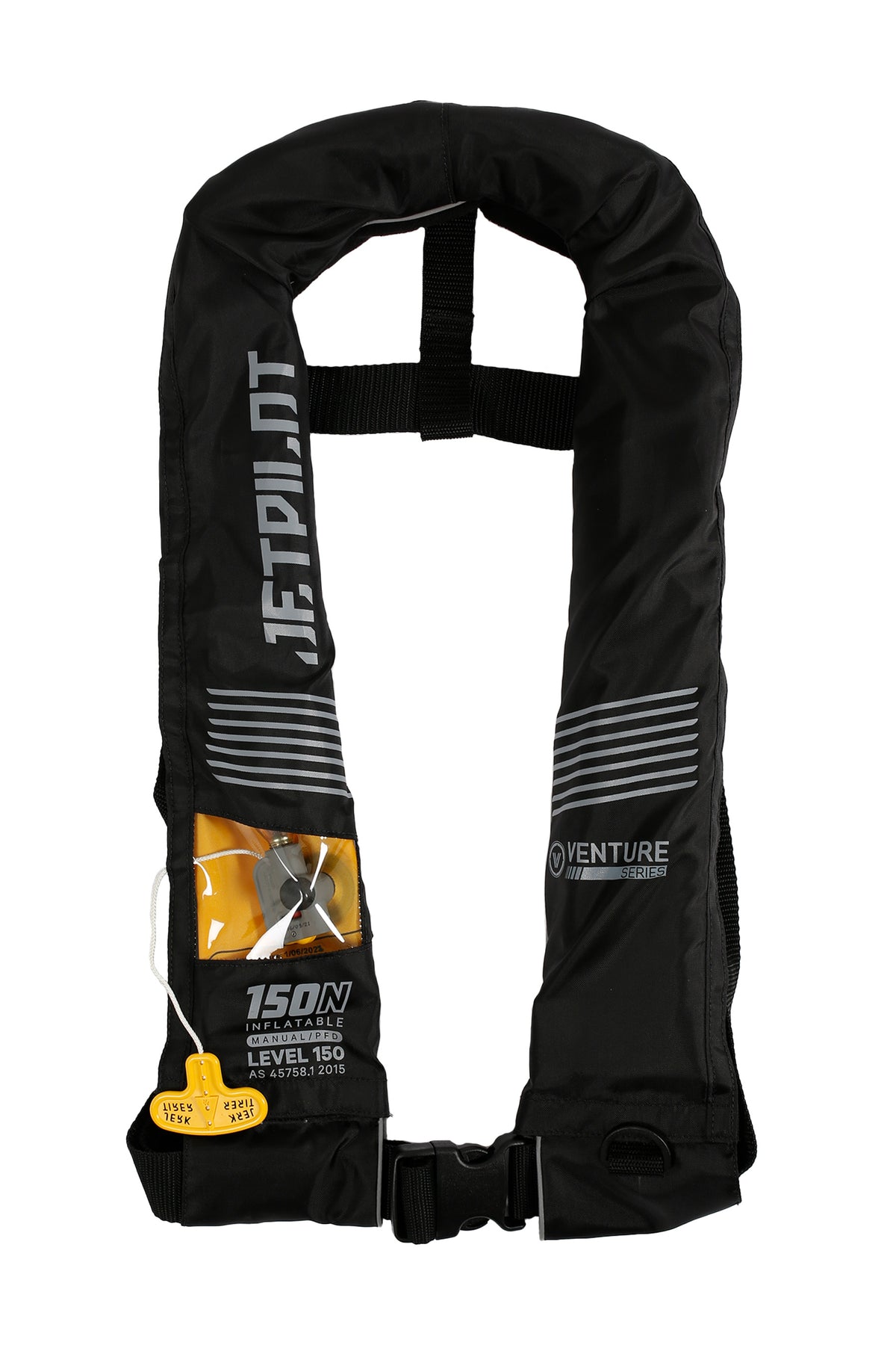 Jetpilot Adult Inflatable Life Jacket Level 150 - Black — image 2