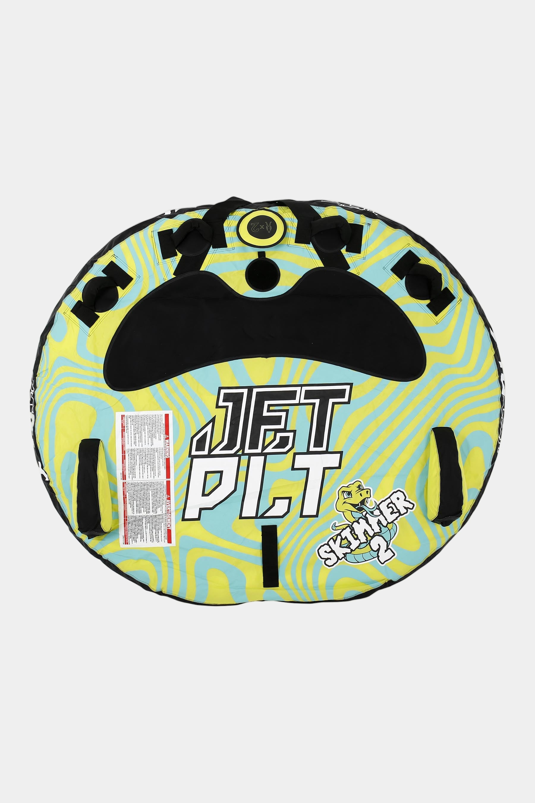 Jetpilot Skimmer 2 Person Towable Tube - Green/Teal