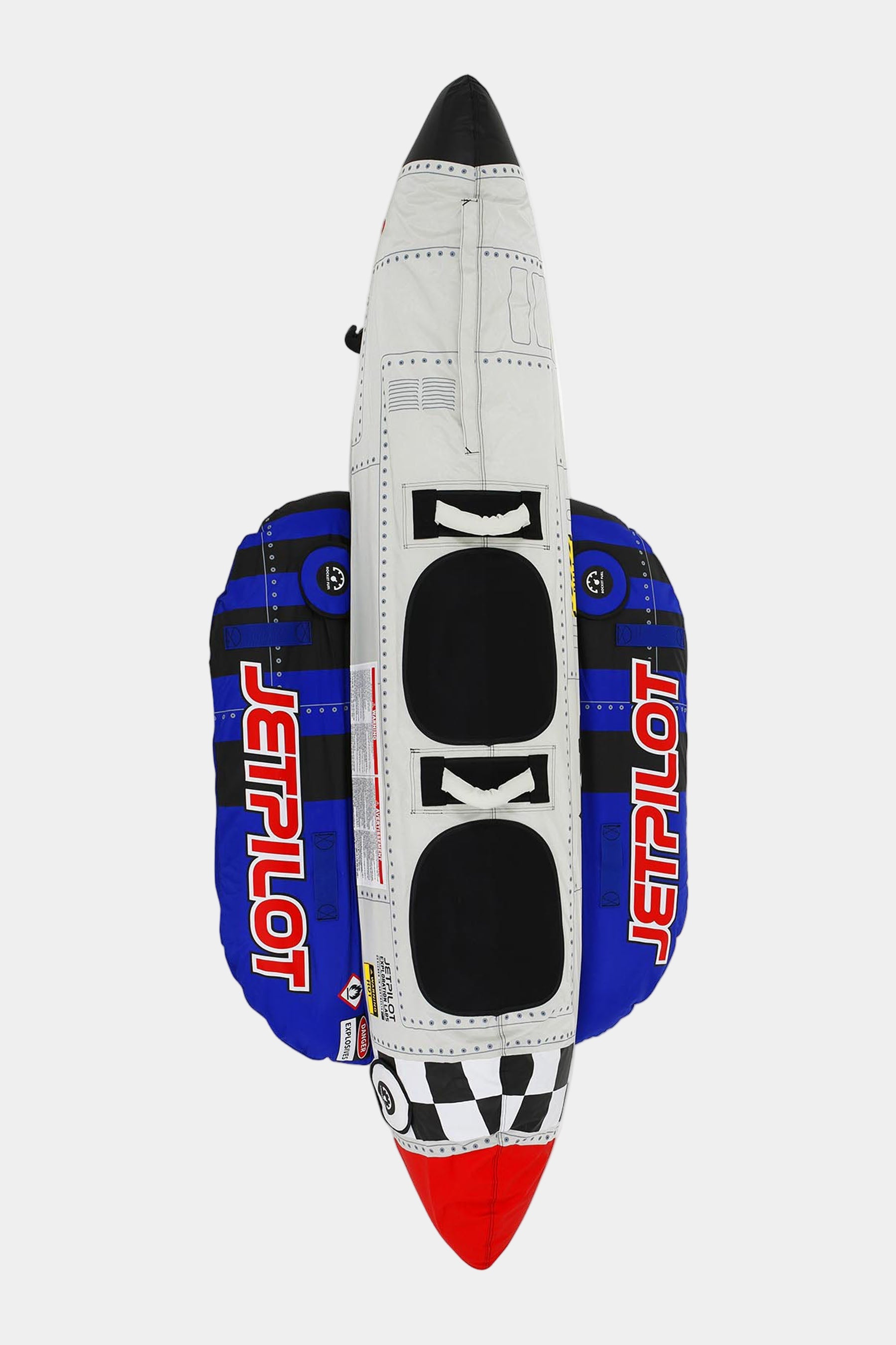 Jetpilot Blast Off 2 Person Towable Tube - Silver