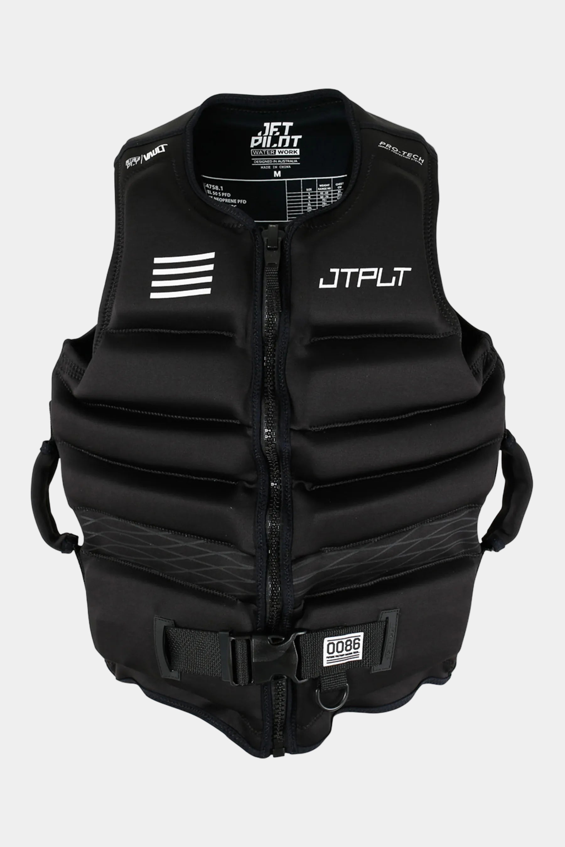 Jetpilot Vault Hyperflex Life Jacket - Black
