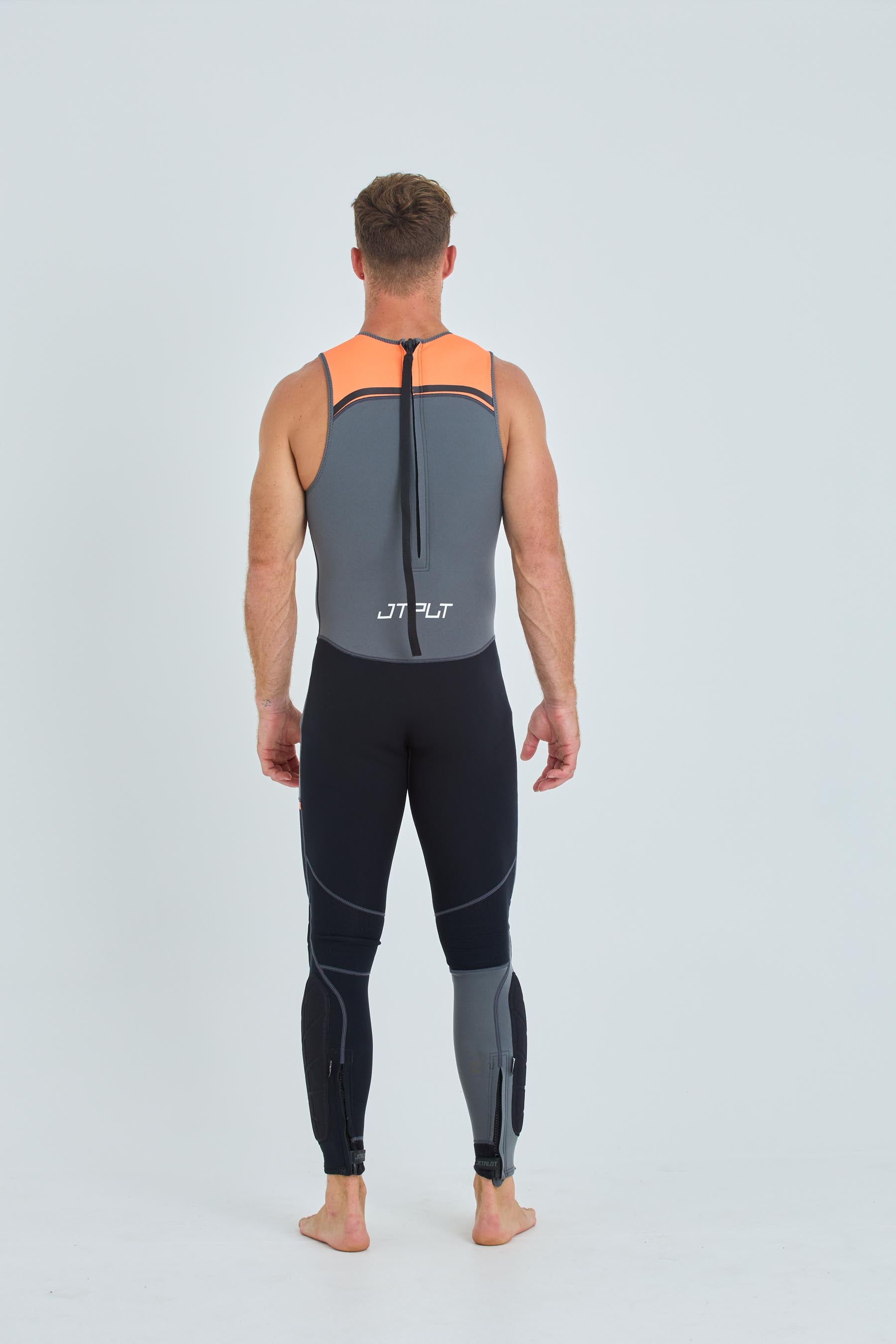 JA24155 Jetpilot Rx Vault Mens Race John - Char/Orange 3 — view 03 (3)
