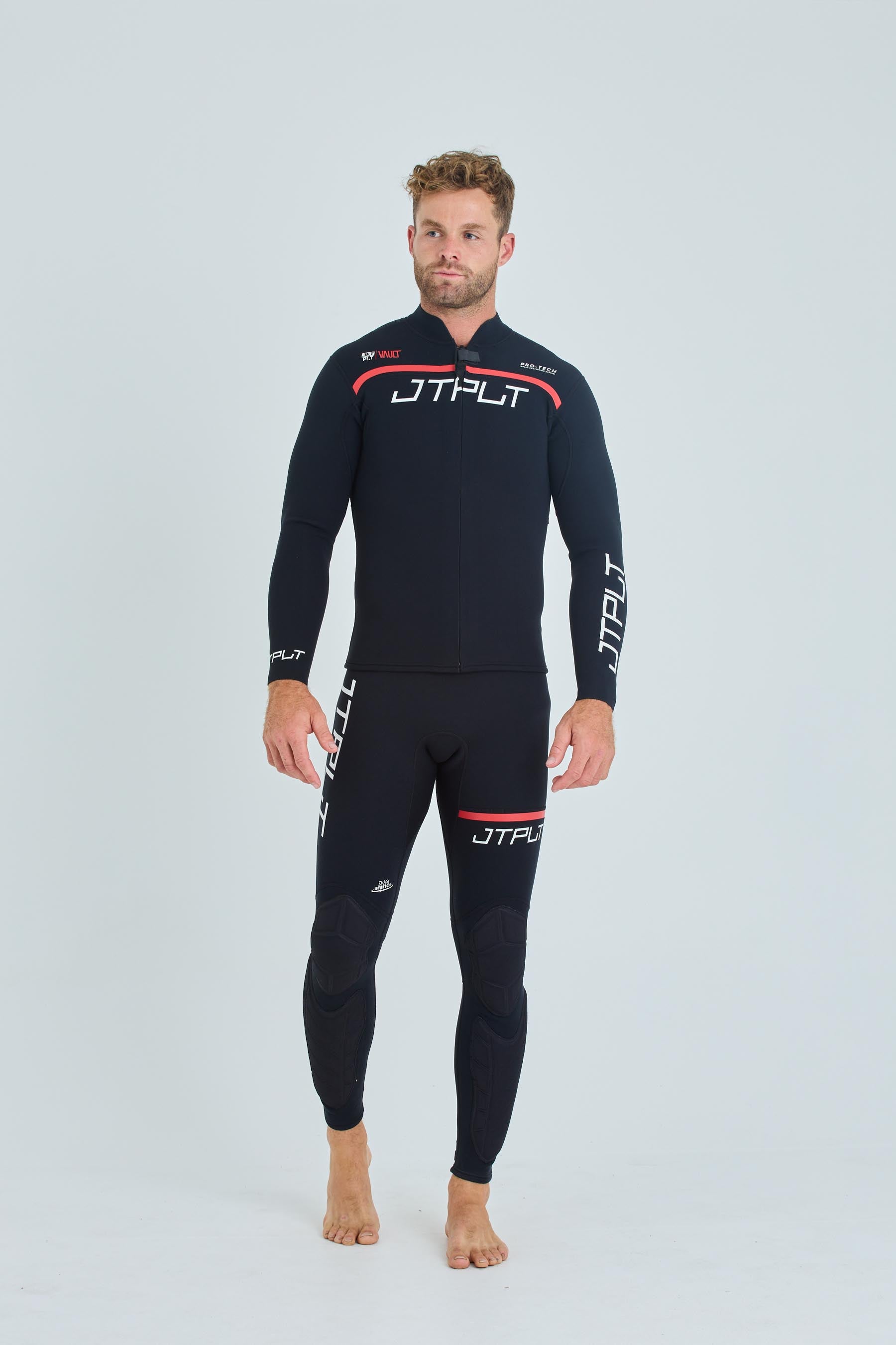 JA24156 Jetpilot Rx Vault Mens Race Jacket - Black/White — view 01 (3)
