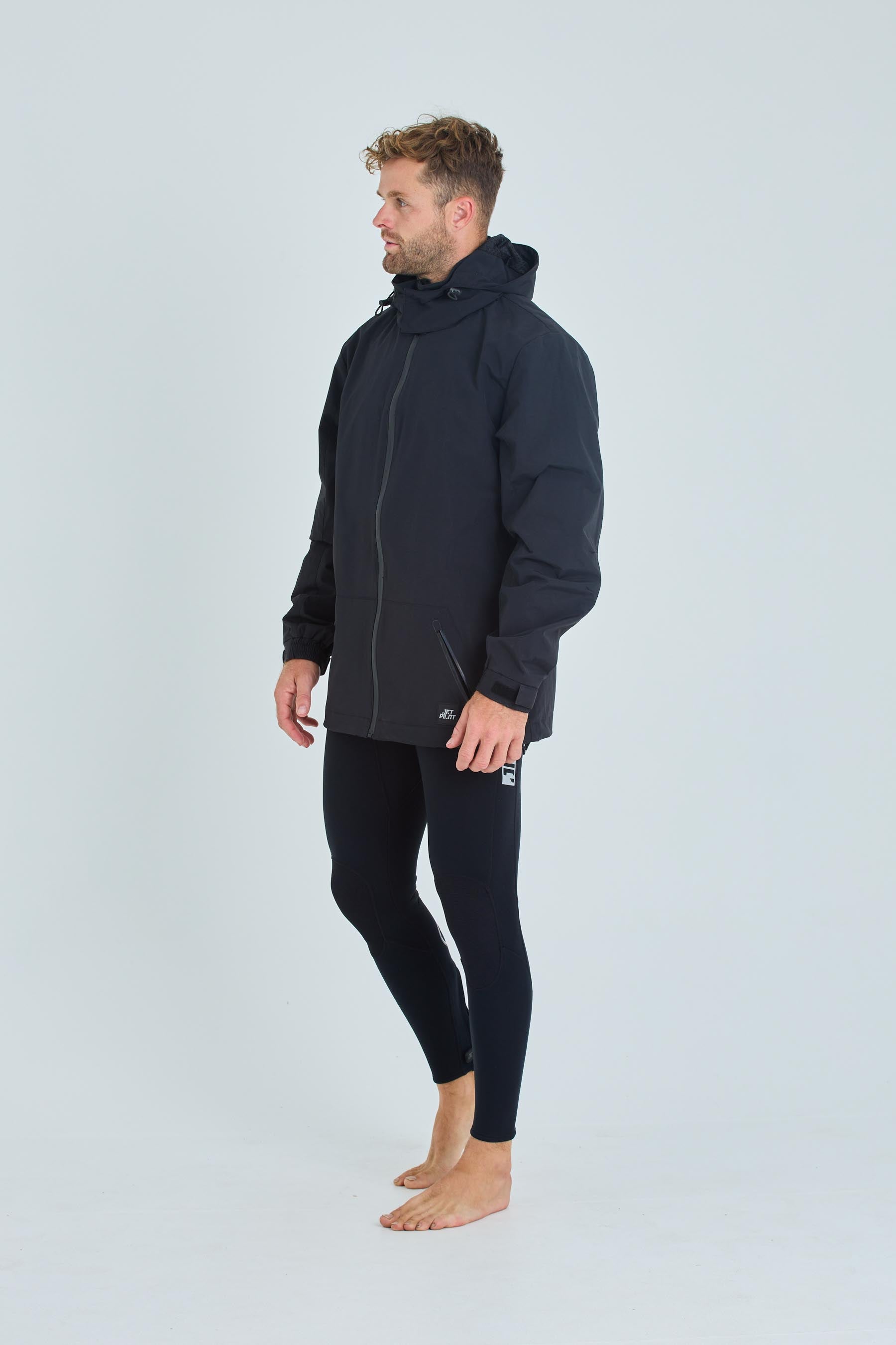 JA24169 Jetpilot Venture Outdoor Jacket - Black 3 — view 3 (3)