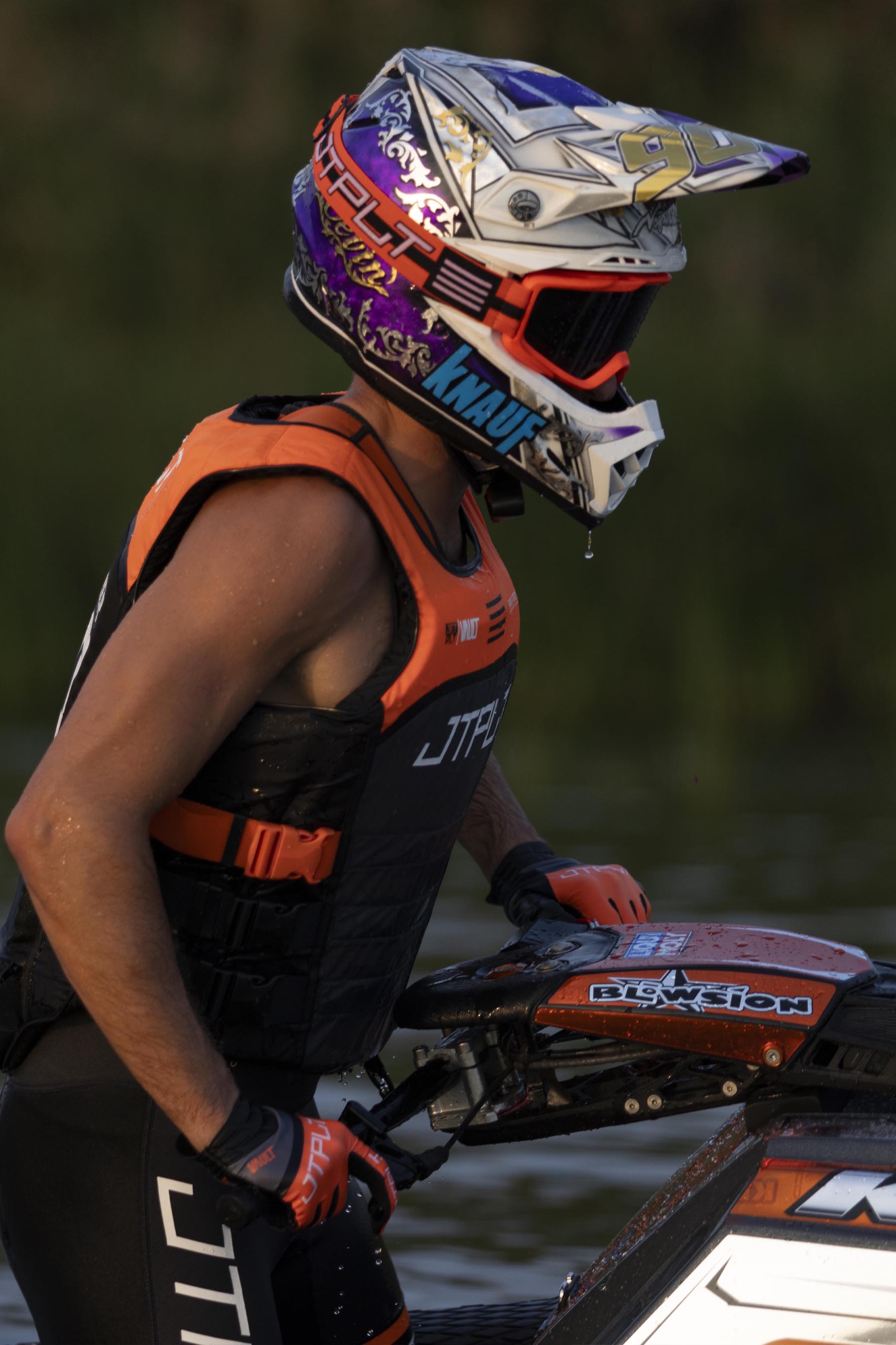 Jetpilot RX Vault Pro-Tech Side Entry Life Jacket - Char/Orange - photo 4 — image 2